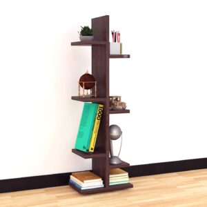 Floor Standing Display Engineered Wood Rack (Wenge, Michael)