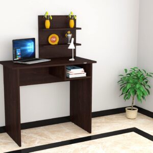 Felip Engineered Wood Study & Computer Table with Storage Drawer Desk for Office, Home, Study Room (Flowery Wenge, Finish)